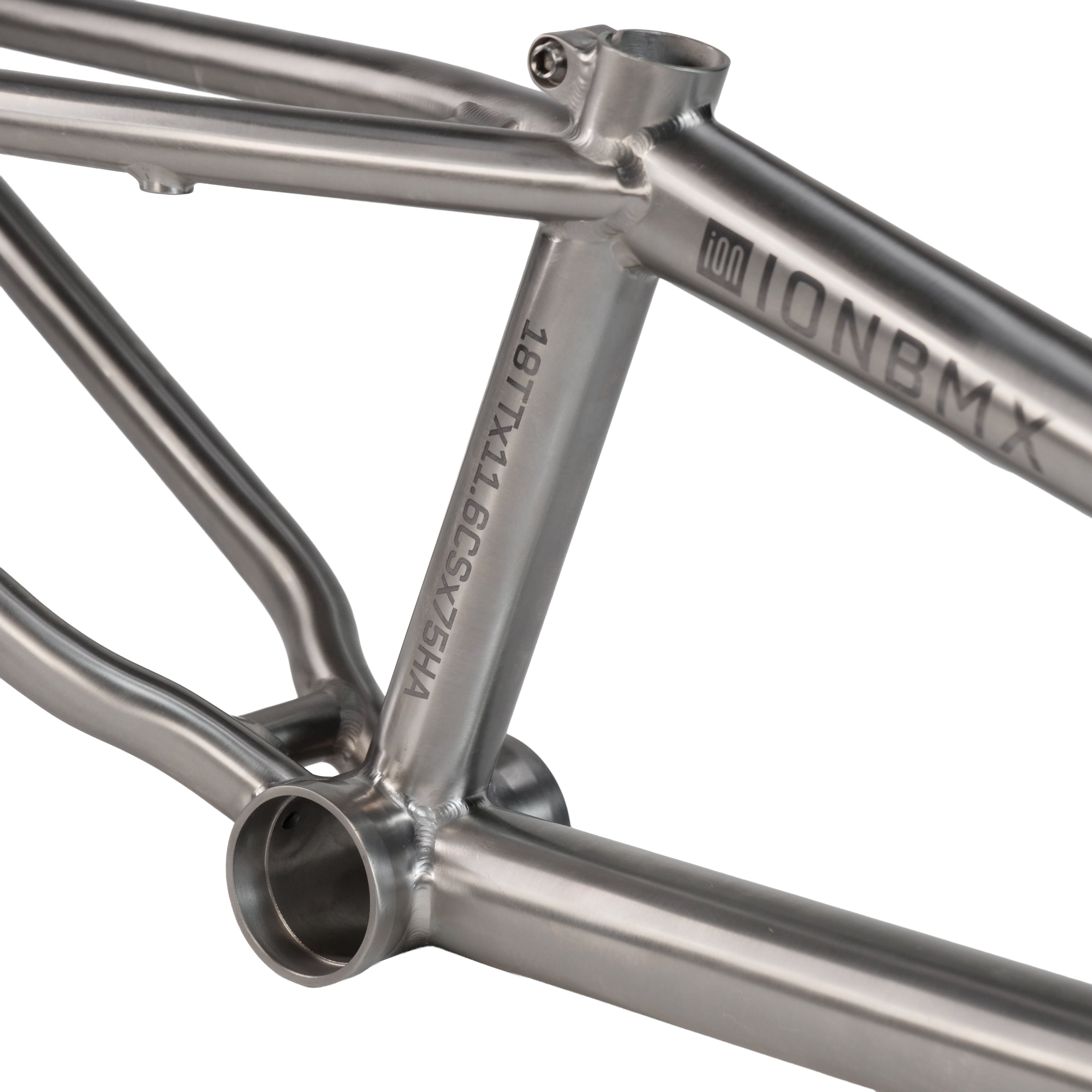 ION BMX Ti18 Titanium 18 Inch Frame