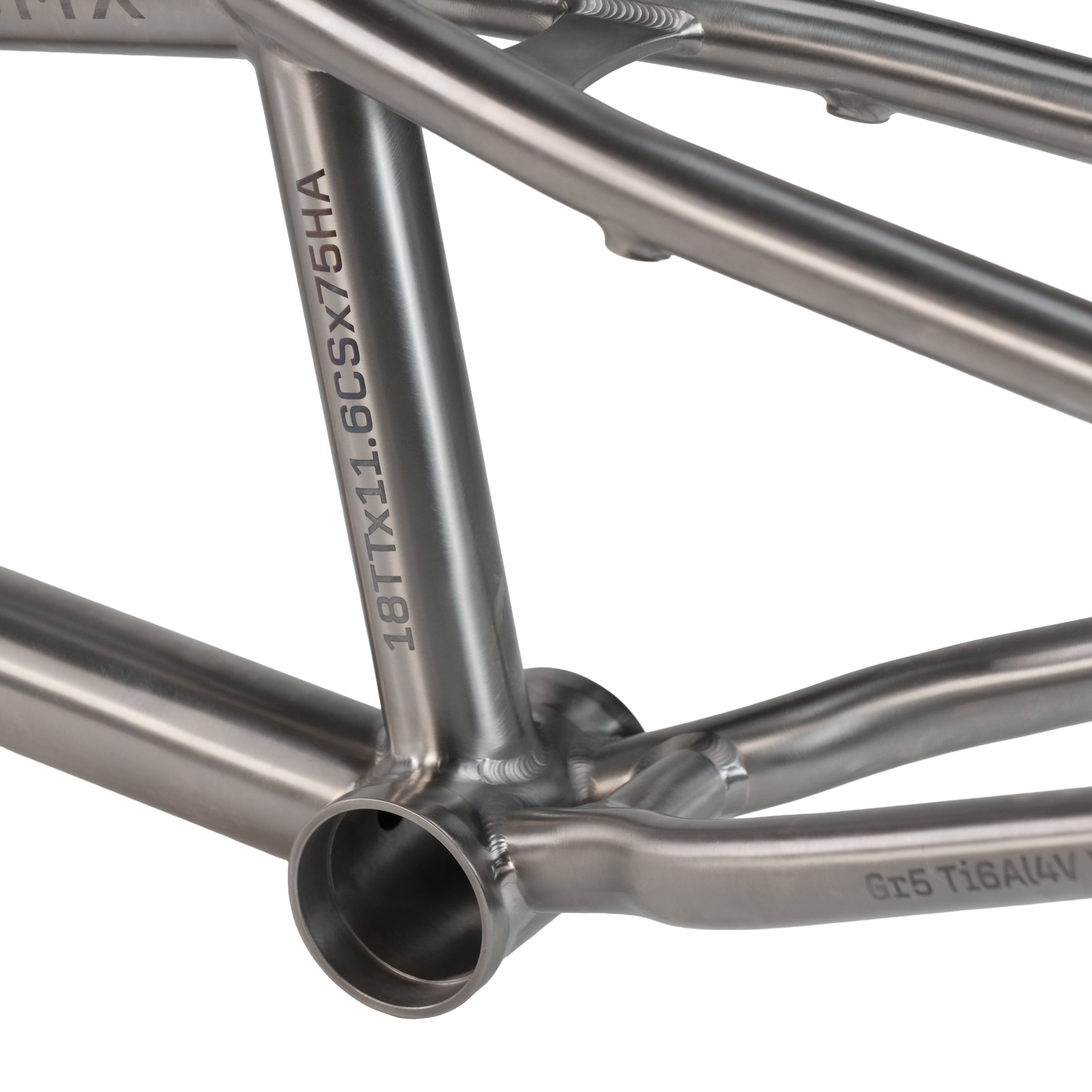 ION BMX Ti18 Titanium 18 Inch Frame