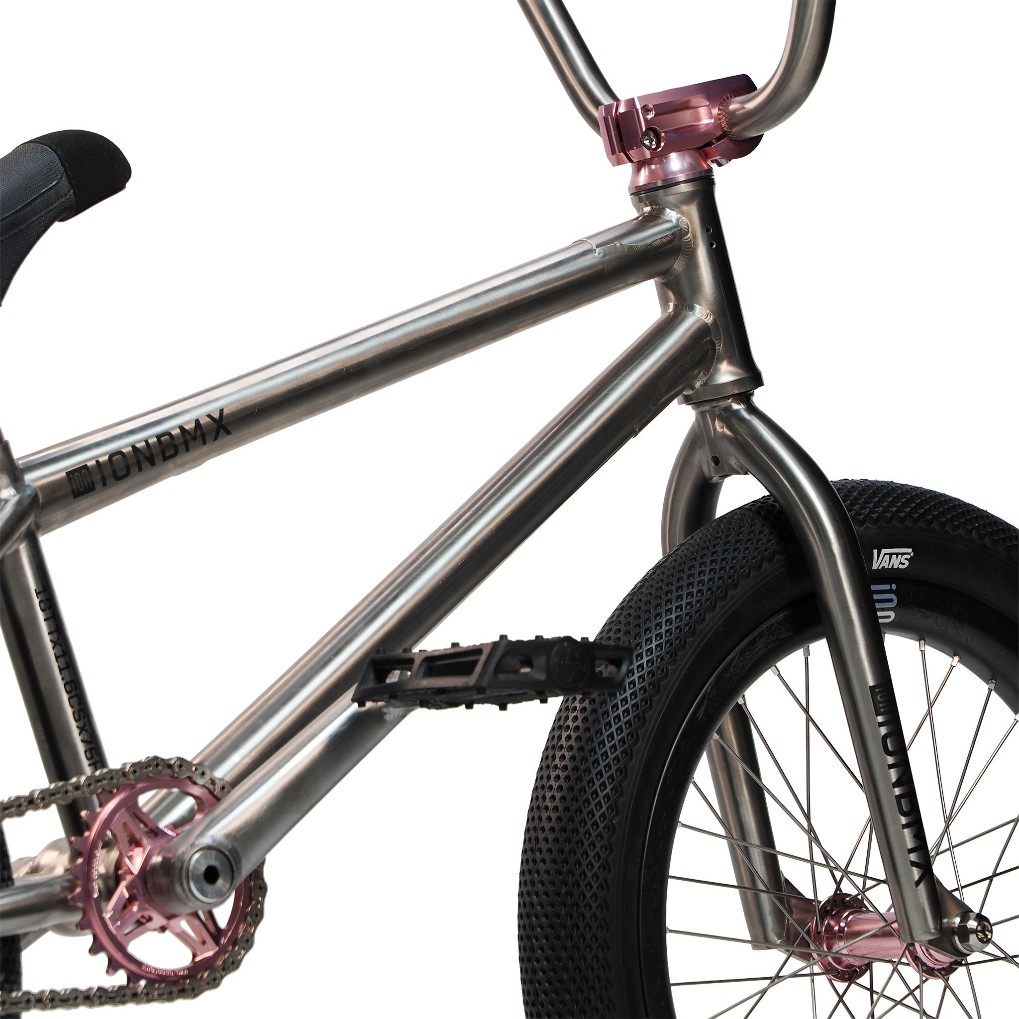 ION BMX Ti18 Custom Titanium 18 Inch Bike