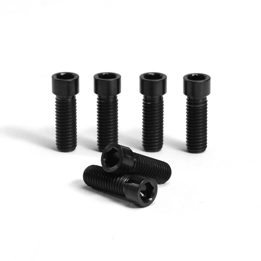 ION BMX Titanium M8 Low Head Stem Bolt (6 Pack)